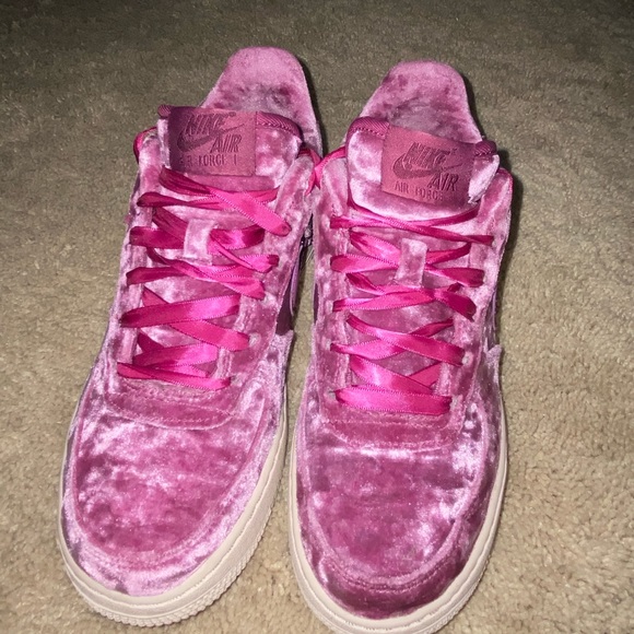 nike air force 1 velvet pink